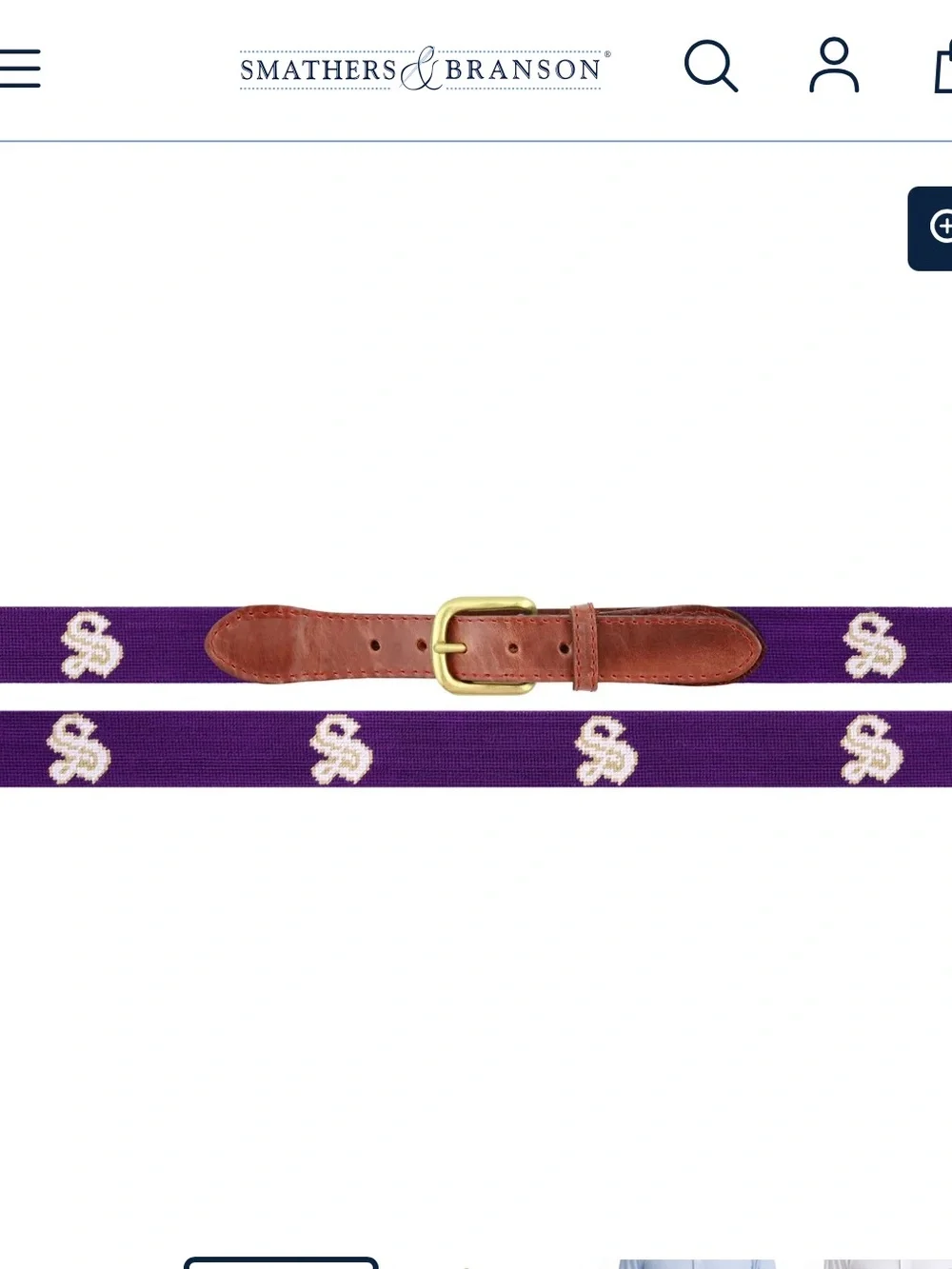 Sewanee Smathers and Branson Belt 40